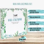 Aesthetic Greenery 2023 Wall Calendar - The Perfect Calendar for Easy Planning - Beautiful Calendar Decor to Enhance Your Kitchen or Office - Image 5